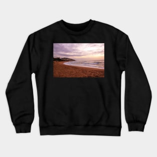 Beach sunrise in Durban South Africa Crewneck Sweatshirt